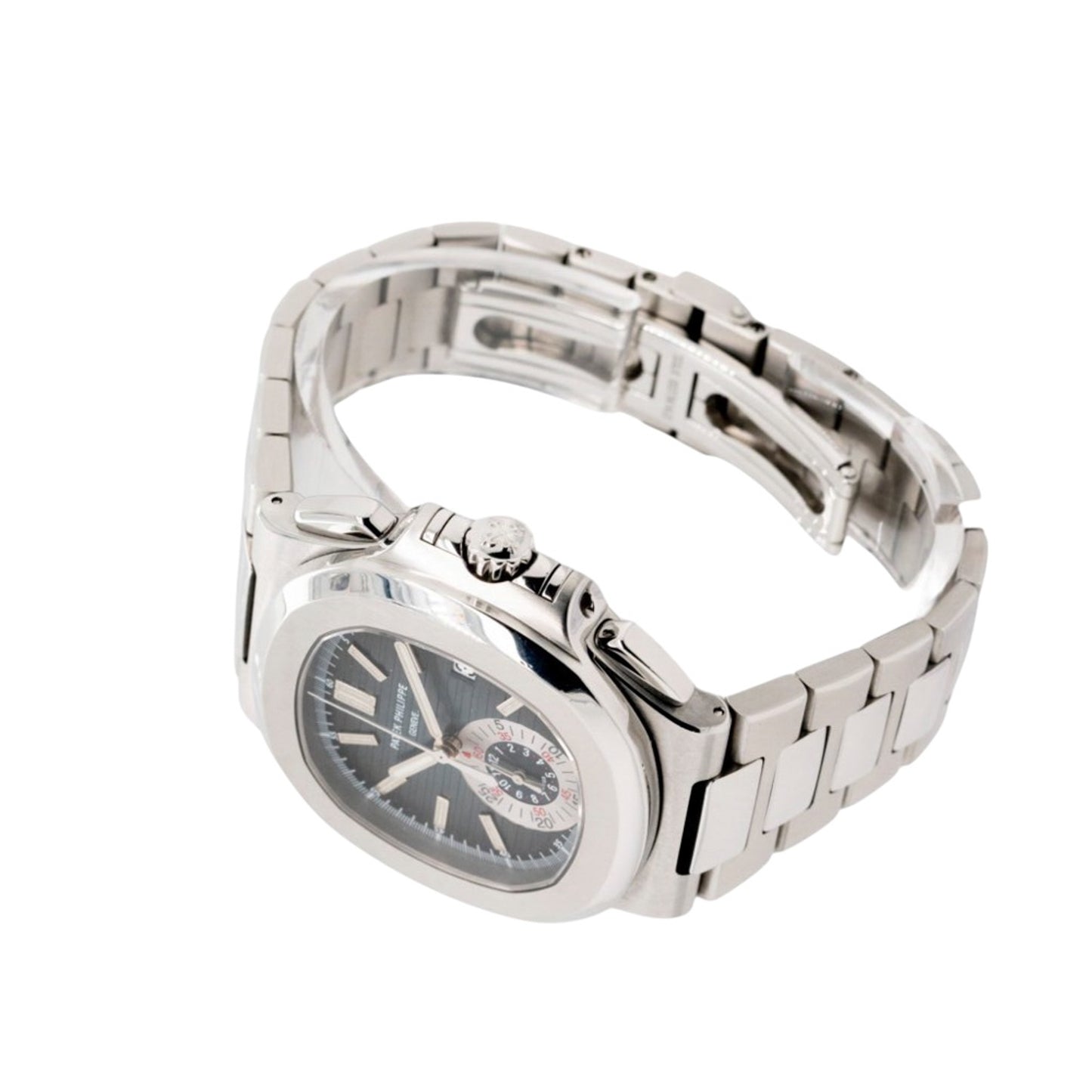 Patek Philippe 5980/1A 001 Nautilus Blue Dial Stainless Steel Watch