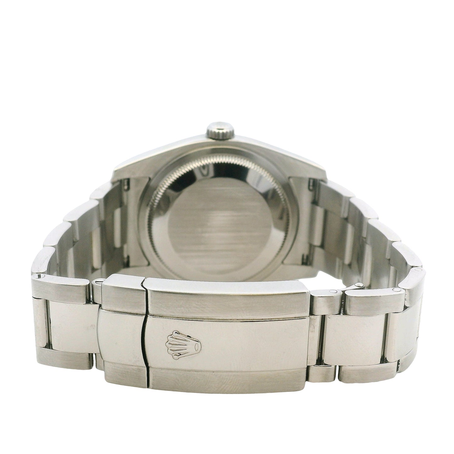 Rolex Datejust 116200 Stainless Steel 36mm Aftermarket Mother of Pearl Diamond Dial Watch