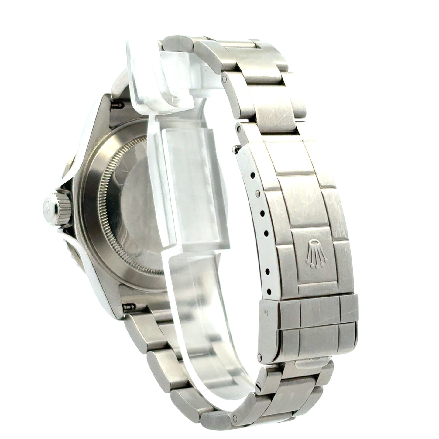 Rolex 16610 Submariner Stainless Steel Kermit Black Dial Green "Ghost" Bezel Watch