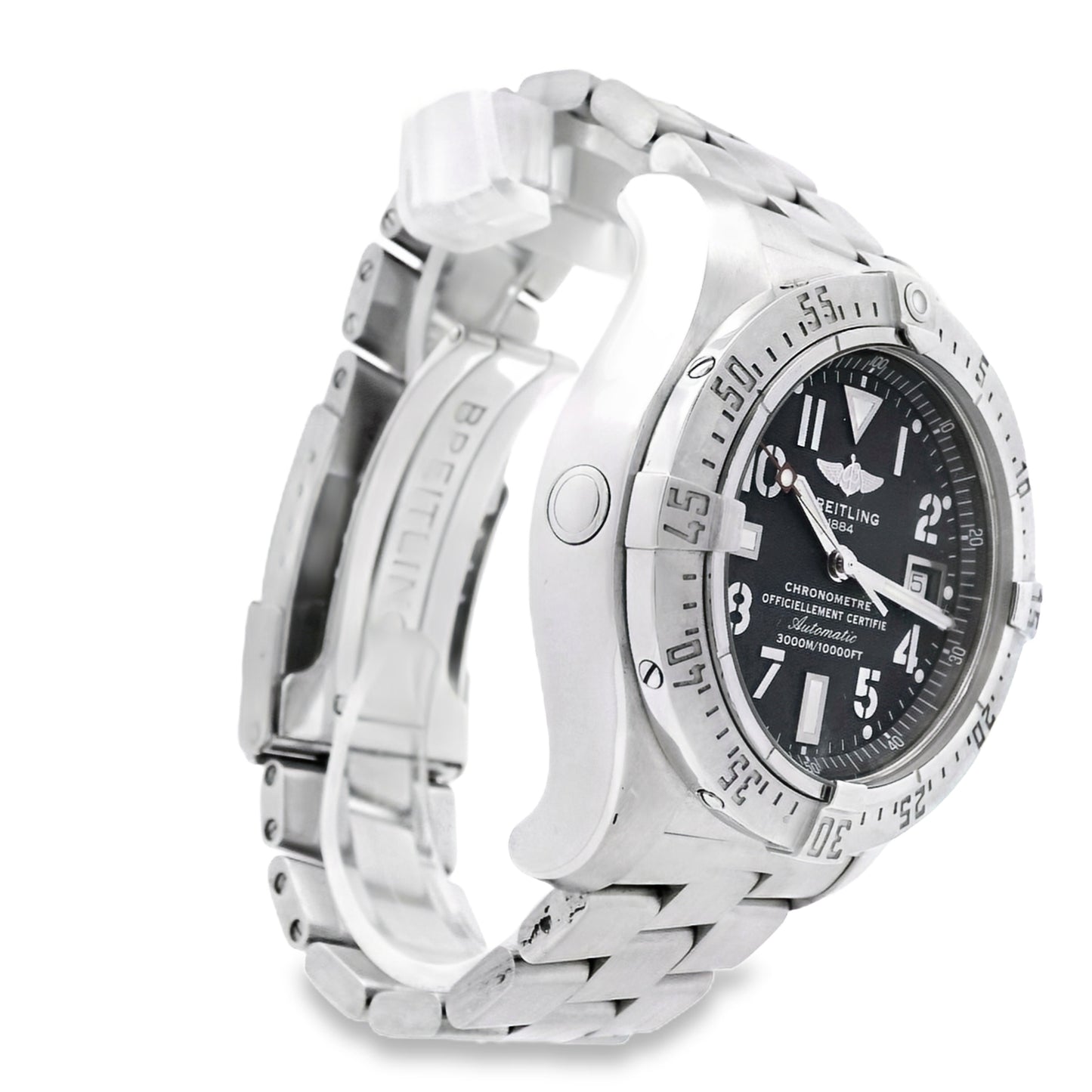 Breitling A1733010 Avenger Seawolf 44mm Blue Dial Stainless Steel Watch — photo 15 of 15
