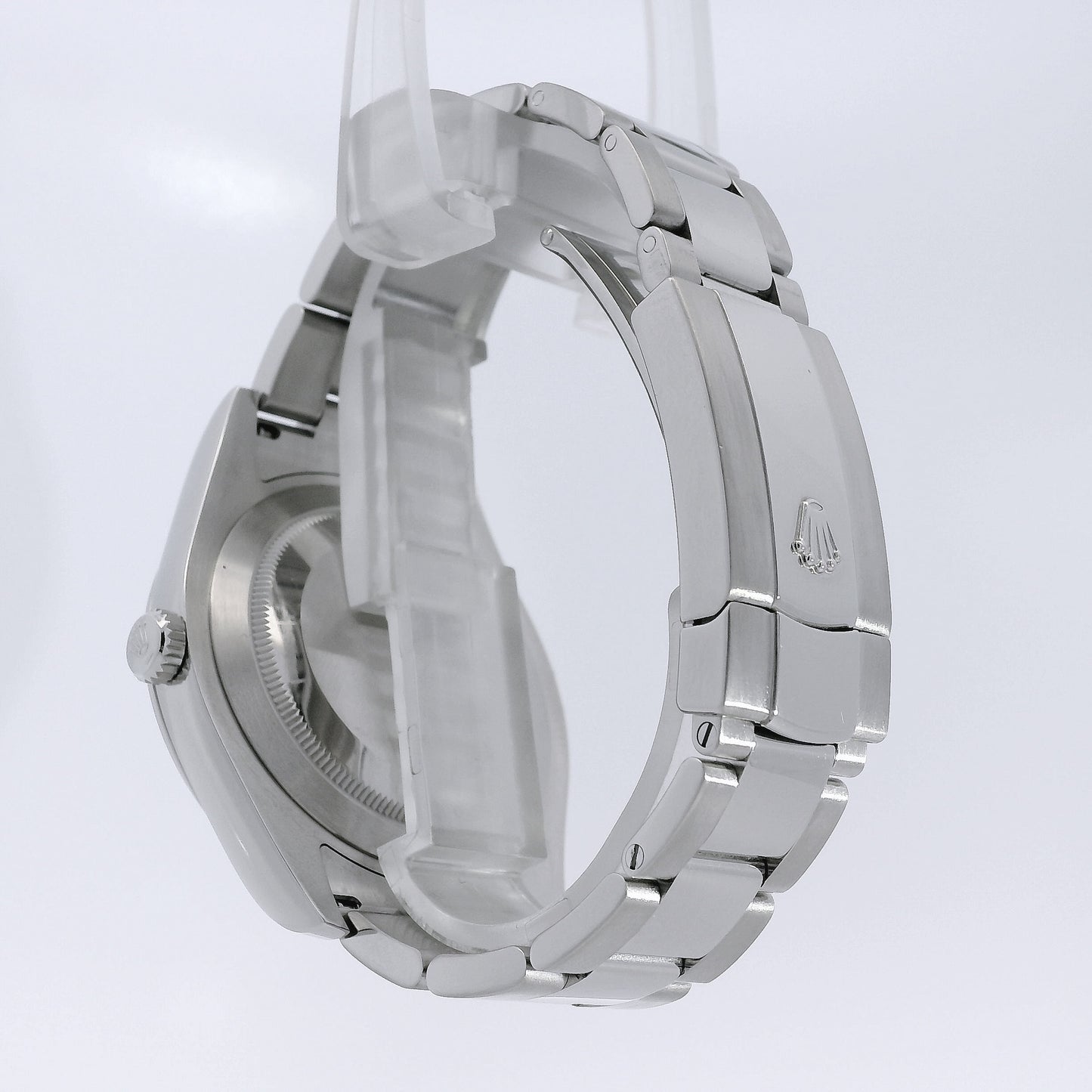 Rolex 116300 Datejust II 41mm Stainless Steel White Stick Dial Watch