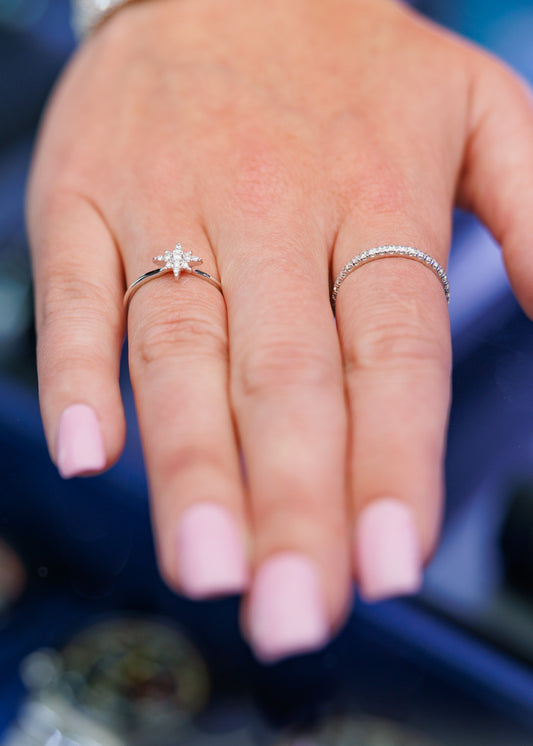 The stunning design of starburst rings