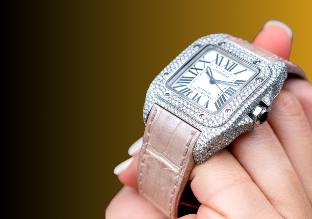 Can the Cartier Santos Galbée 1565 24mm Stainless Steel Diamond Watch Be a Good Investment?