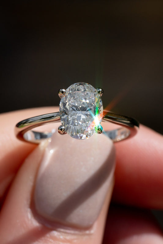 solitaire engagement rings