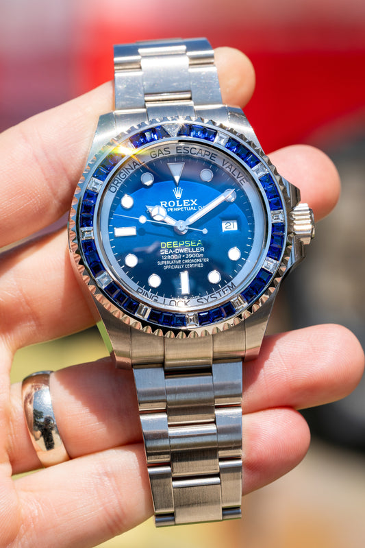 Blue Rolex Deepsea Sea-Dweller 43mm