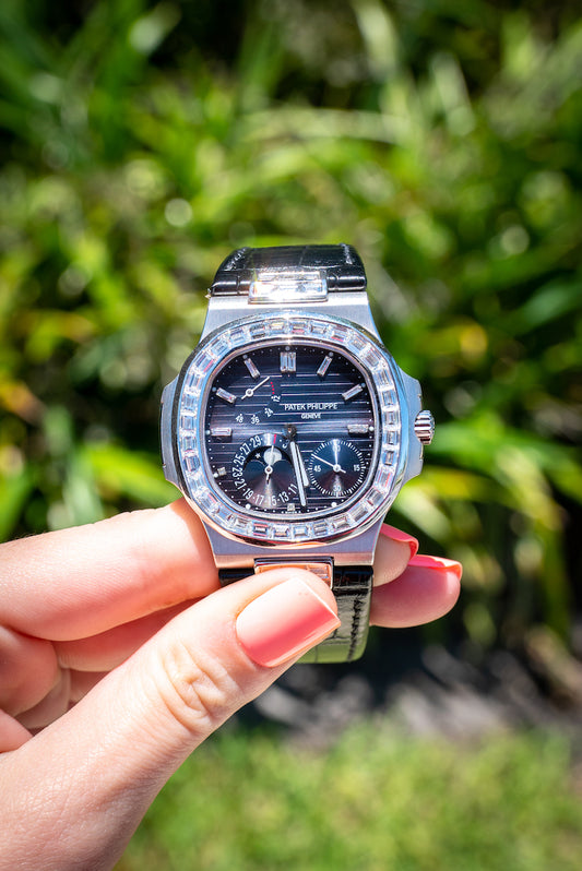 Diamond Patek Philippe Nautilus 5712