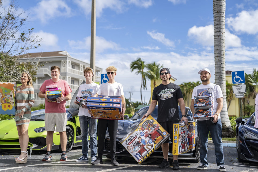 A Day of Generosity and Grandeur: The Toy Drive Car Show at Diamonds by Raymond Lee