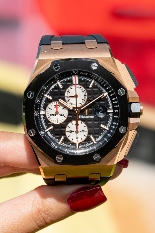 Rubber Rose Gold Audemars Piguet
