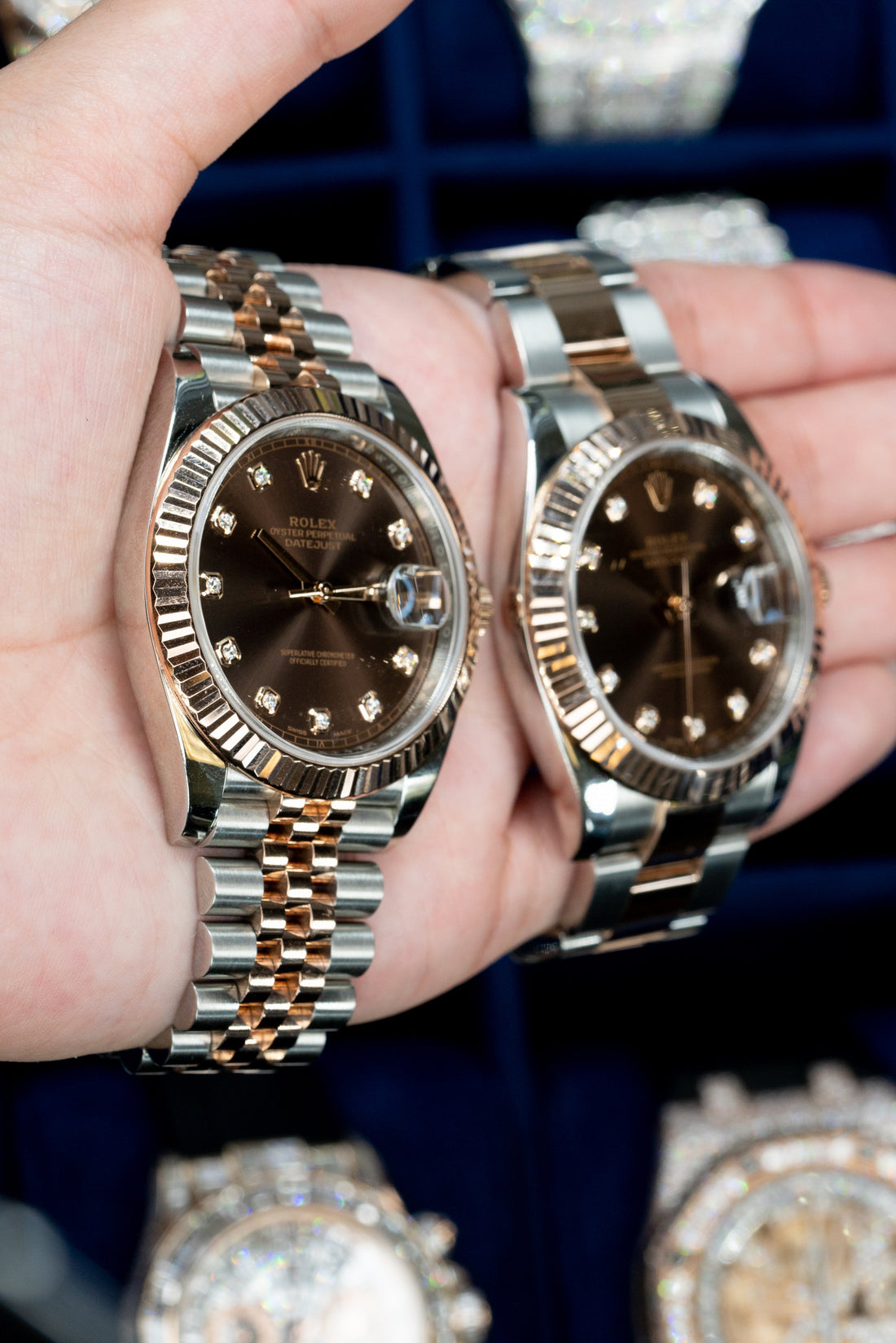 two-tone Rolex bracelet