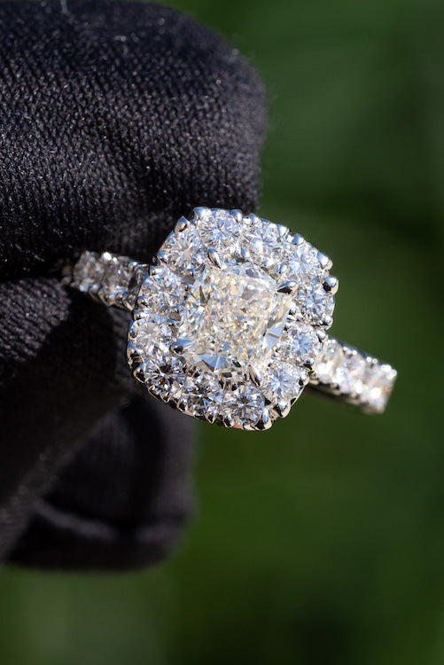 custom ring by henri daussi