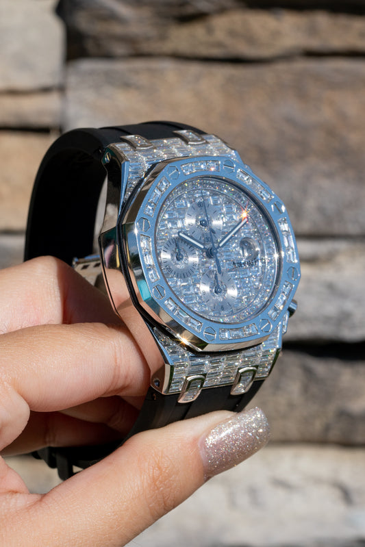 AP encrusted with VVS diamond
