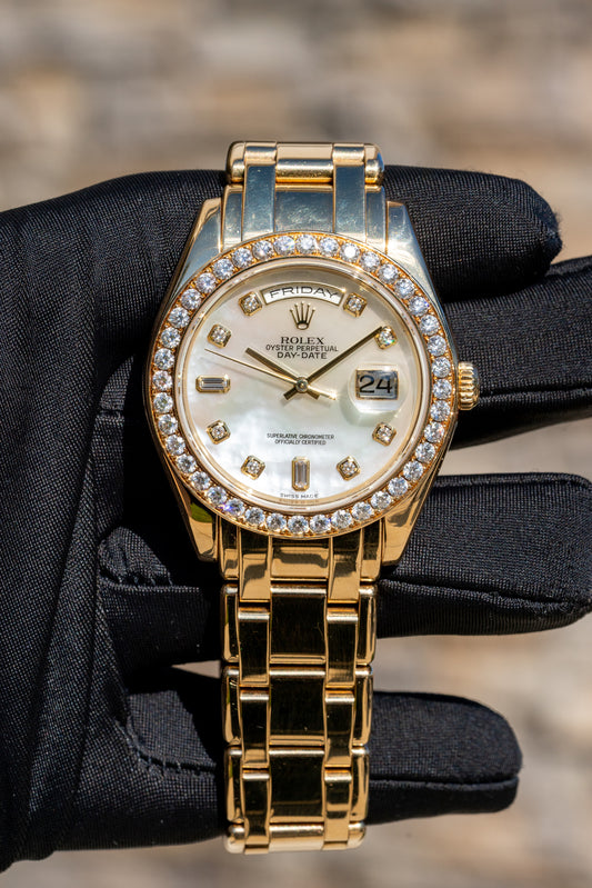Rolex Day-Date with Diamond Bezel