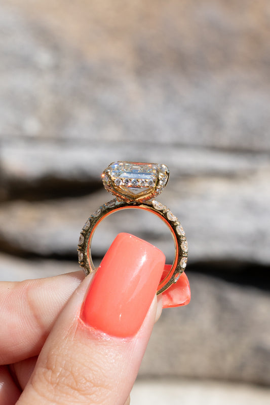 Square Diamond Eternity Band