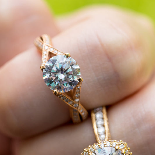 gold engagement ring comparison