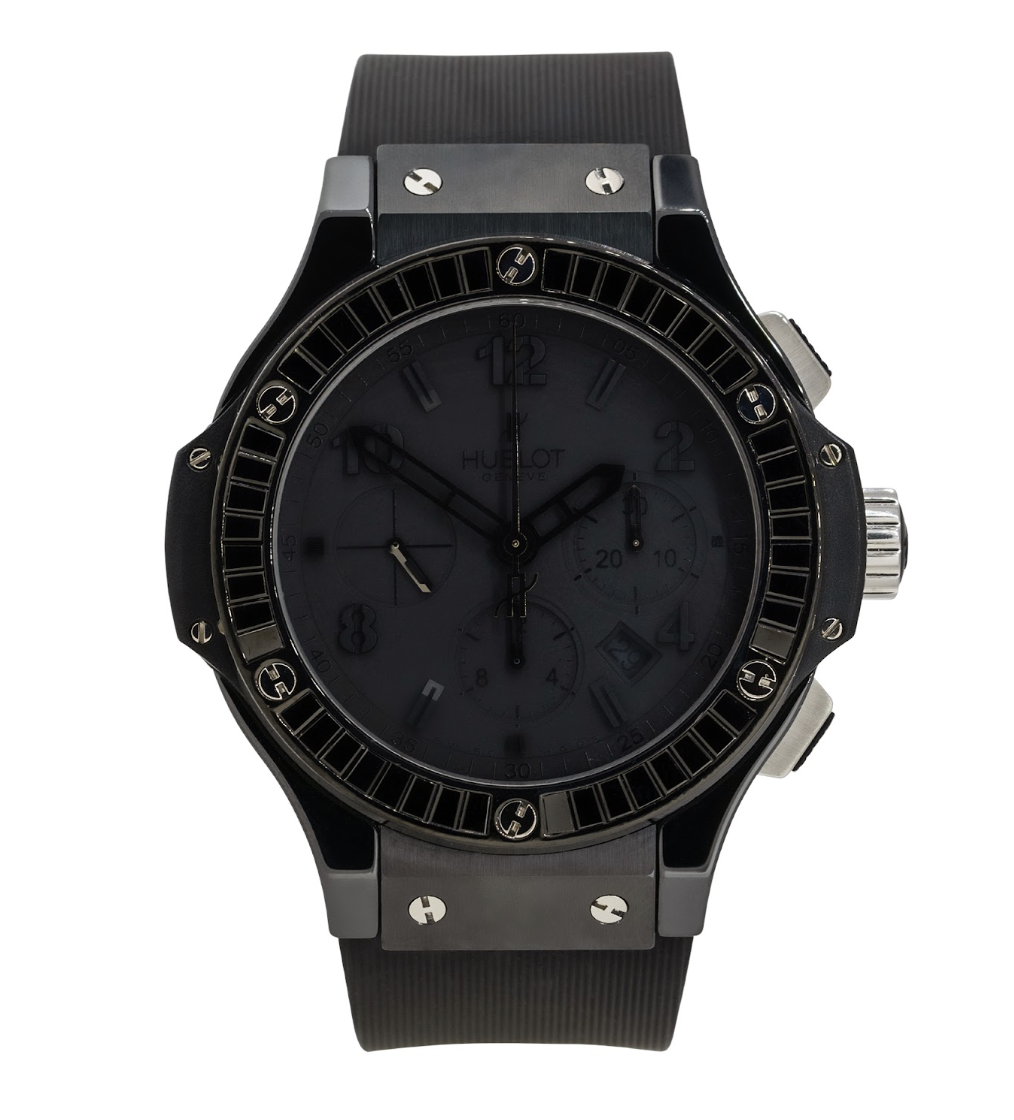 Hublot All Black Diamond Watch