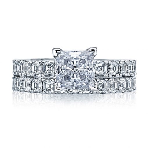 princess-cut rings platinum