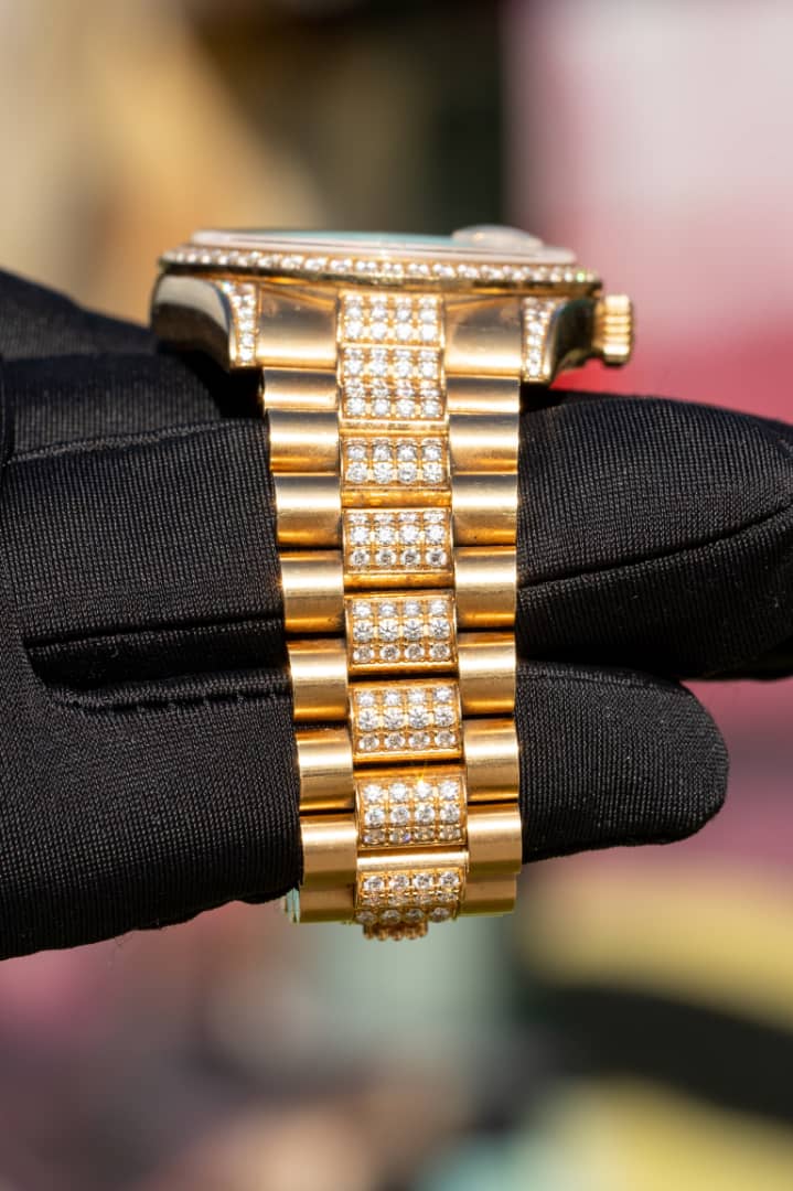 Rolex stainless steel metal option