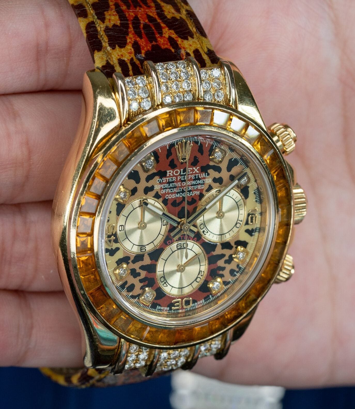 Leopard Daytona Rolex: An Eccentric Timepiece at Diamonds by