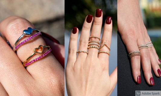 MINIMALISTIC WEDDING RING IDEAS FOR THE COOL BRIDE