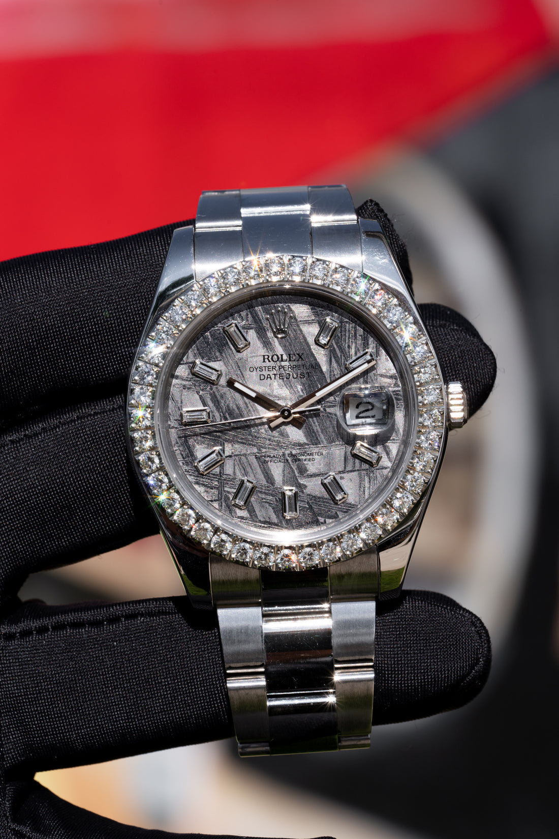 Rolex Datejust with Diamond Bezel