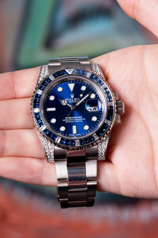 Sapphire and Diamond Rolex Submariner