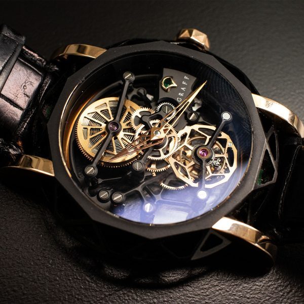 The Graff MasterGraff Structural Tourbillon Skeleton: An Avant-Garde Watch at Diamonds by Raymond Lee