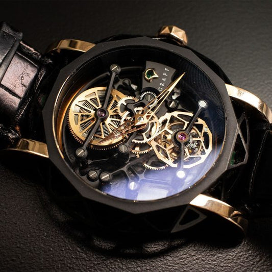 The Graff MasterGraff Structural Tourbillon Skeleton: An Avant-Garde Watch at Diamonds by Raymond Lee