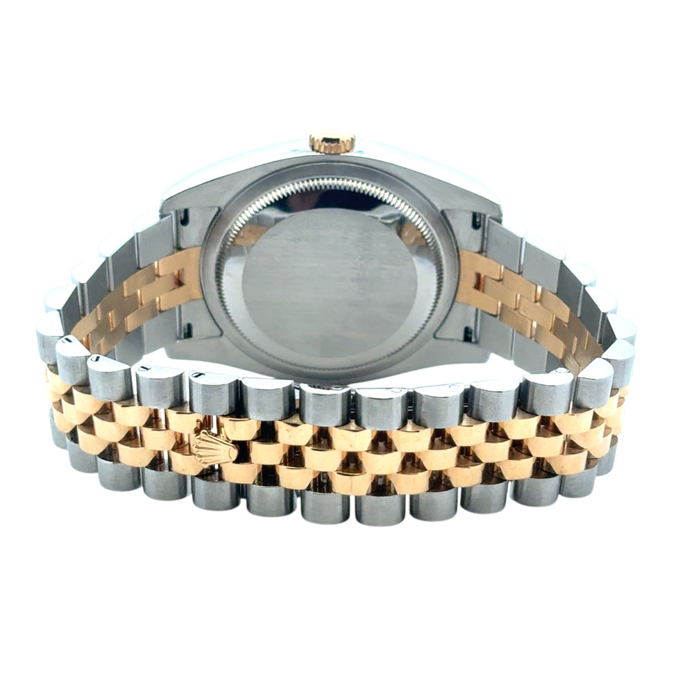 Rolex 116233 Datejust Two Tone Silver Dial Watch