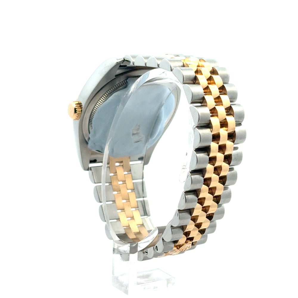 Rolex 116233 Datejust Two Tone Silver Dial Watch
