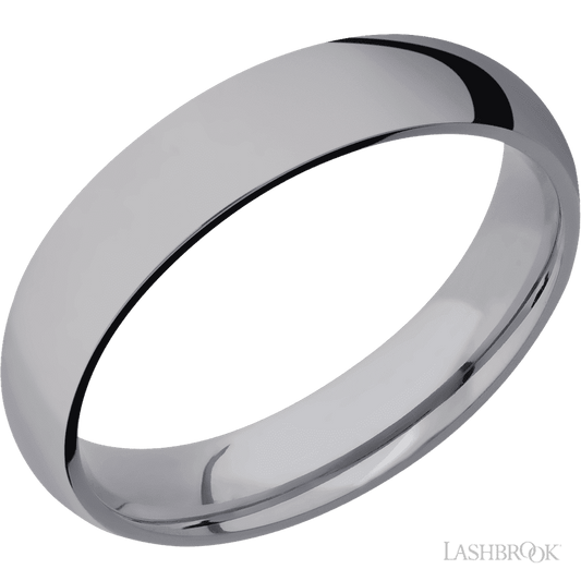 Lashbrook 5mm Domed Tantalum Wedding Band