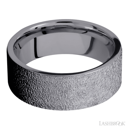 8 mm wide Flat Tantalum band.