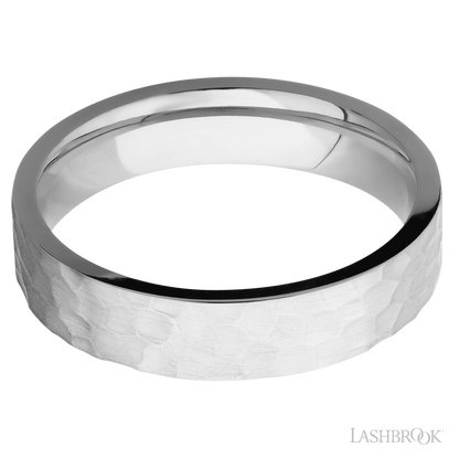 5 mm wide Flat Cobalt Chrome band.
