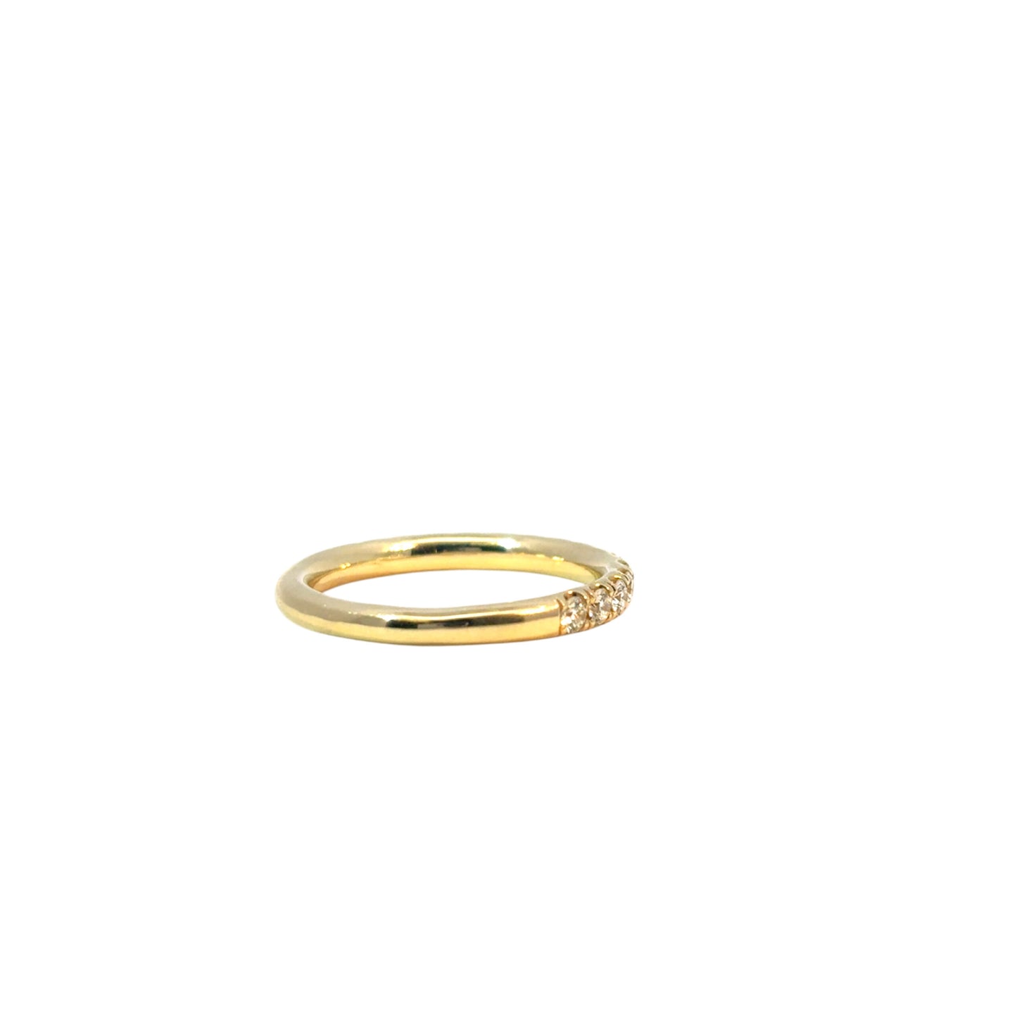 14k Yellow Gold 0.68ctw Diamond Wedding Band