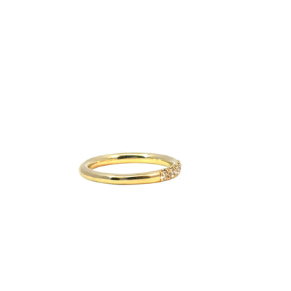 14k Yellow Gold 0.68ctw Diamond Wedding Band