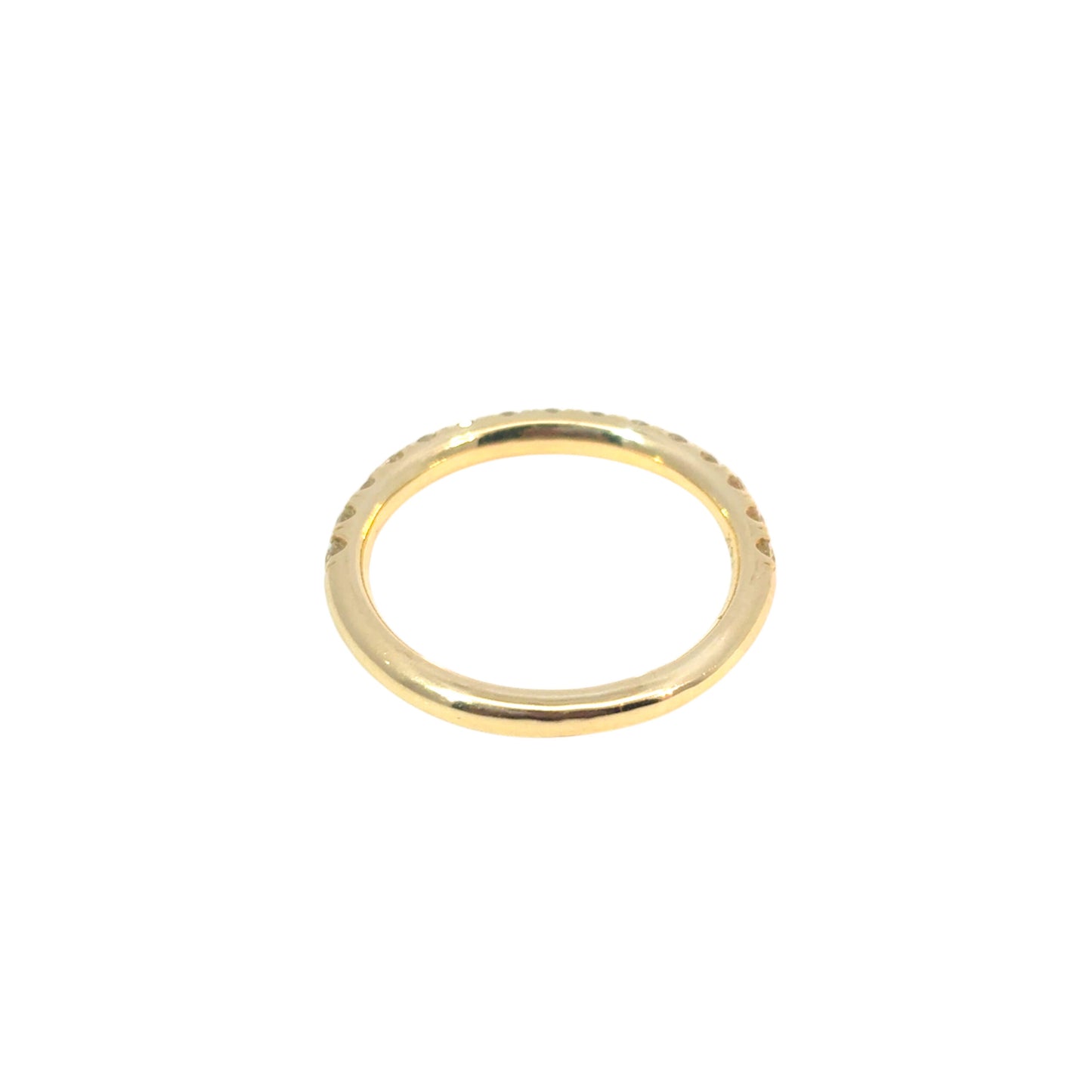 14k Yellow Gold 0.68ctw Diamond Wedding Band