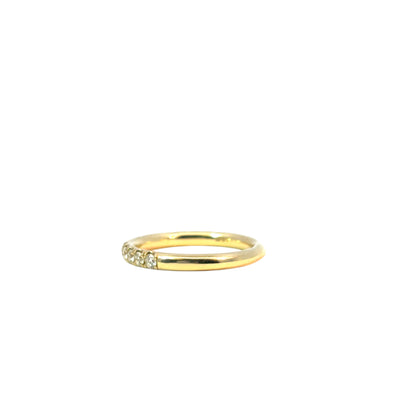 14k Yellow Gold 0.68ctw Diamond Wedding Band