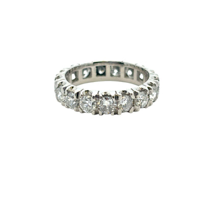 Platinum Diamond Eternity Ring Band