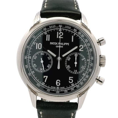 Patek Philippe 5172G-001 Blue Dial Manual Wind Watch on Leather Band