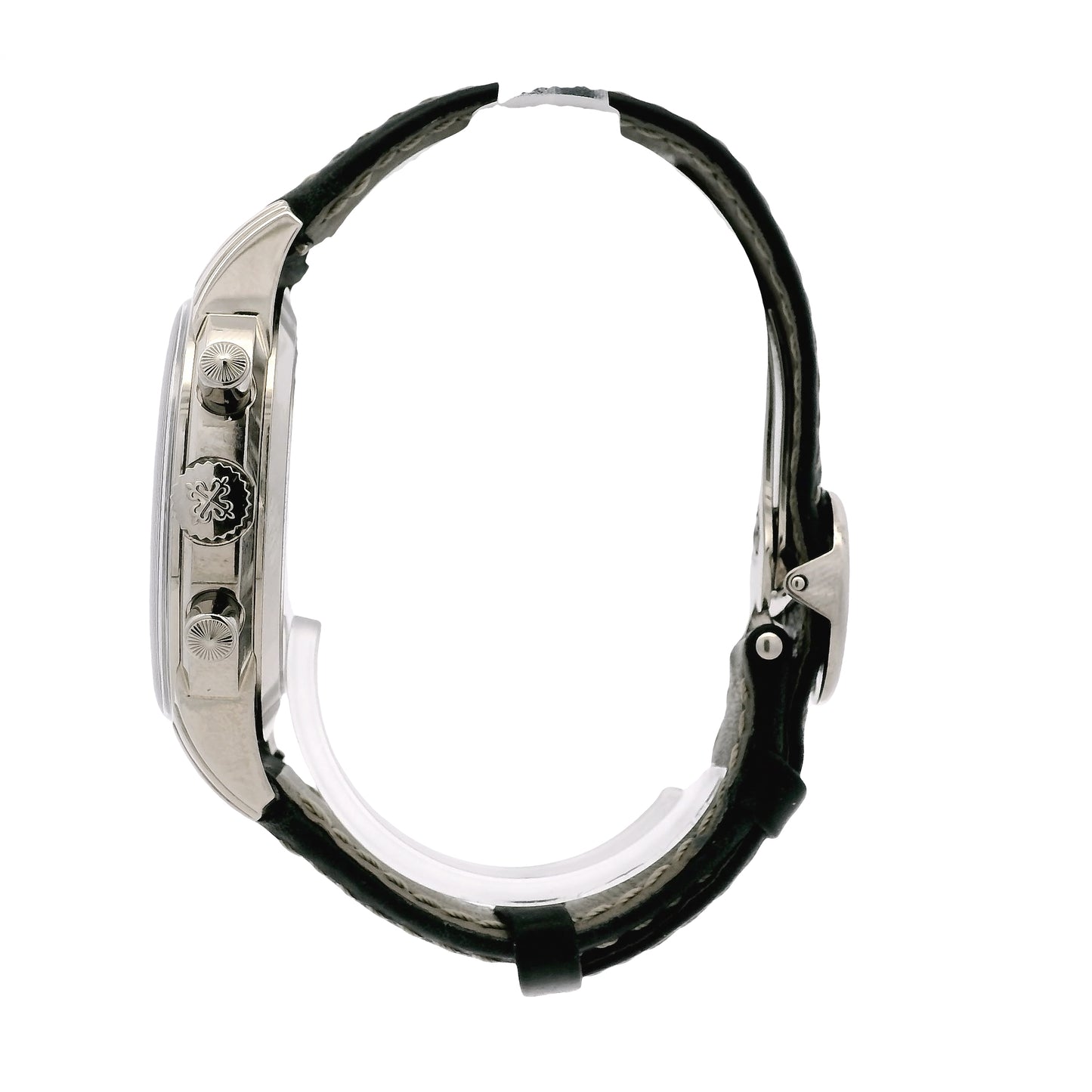 Patek Philippe 5172G-001 Blue Dial Manual Wind Watch on Leather Band