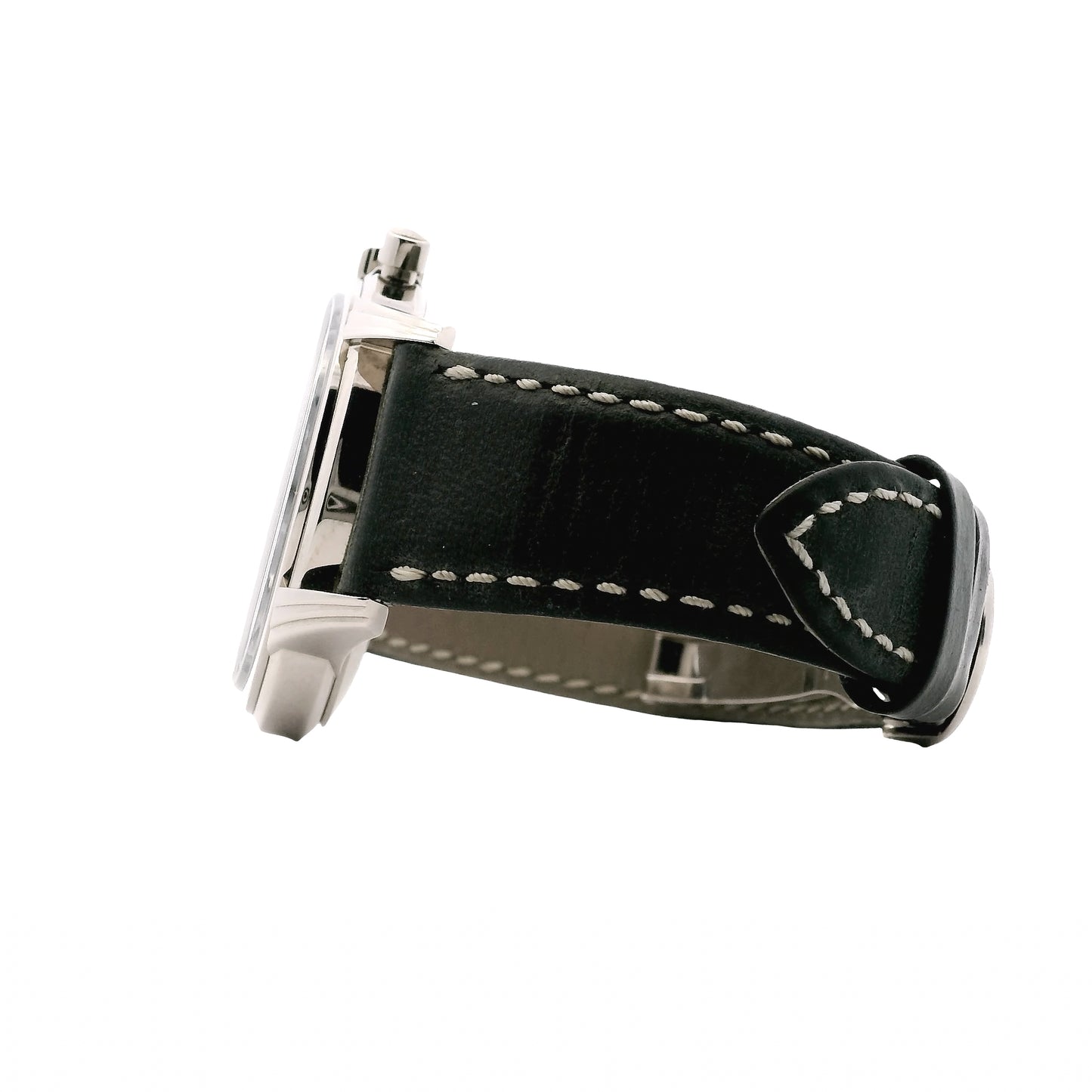 Patek Philippe 5172G-001 Blue Dial Manual Wind Watch on Leather Band