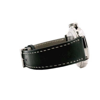 Patek Philippe 5172G-001 Blue Dial Manual Wind Watch on Leather Band