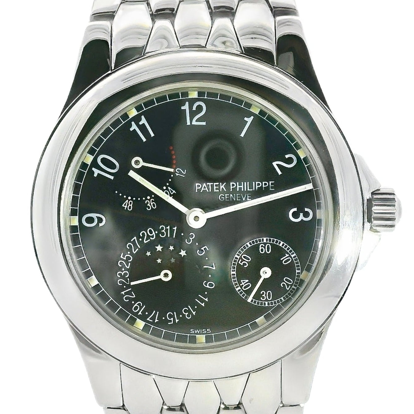 Patek Philippe Neptune 5085/1A-001 Stainless Steel Black Dial Watch