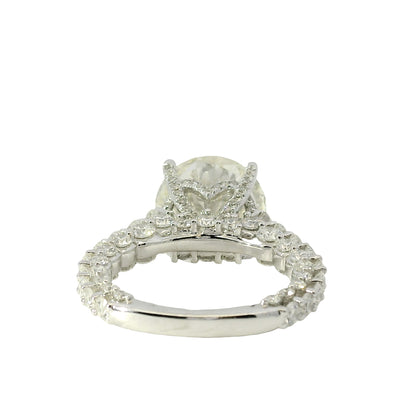 18k White Gold GIA Certified 5.07ctw Diamond Engagement Ring