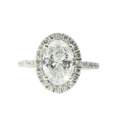 14k White Gold 1.50ct GIA Certified Round Brilliant Diamond Engagement Ring