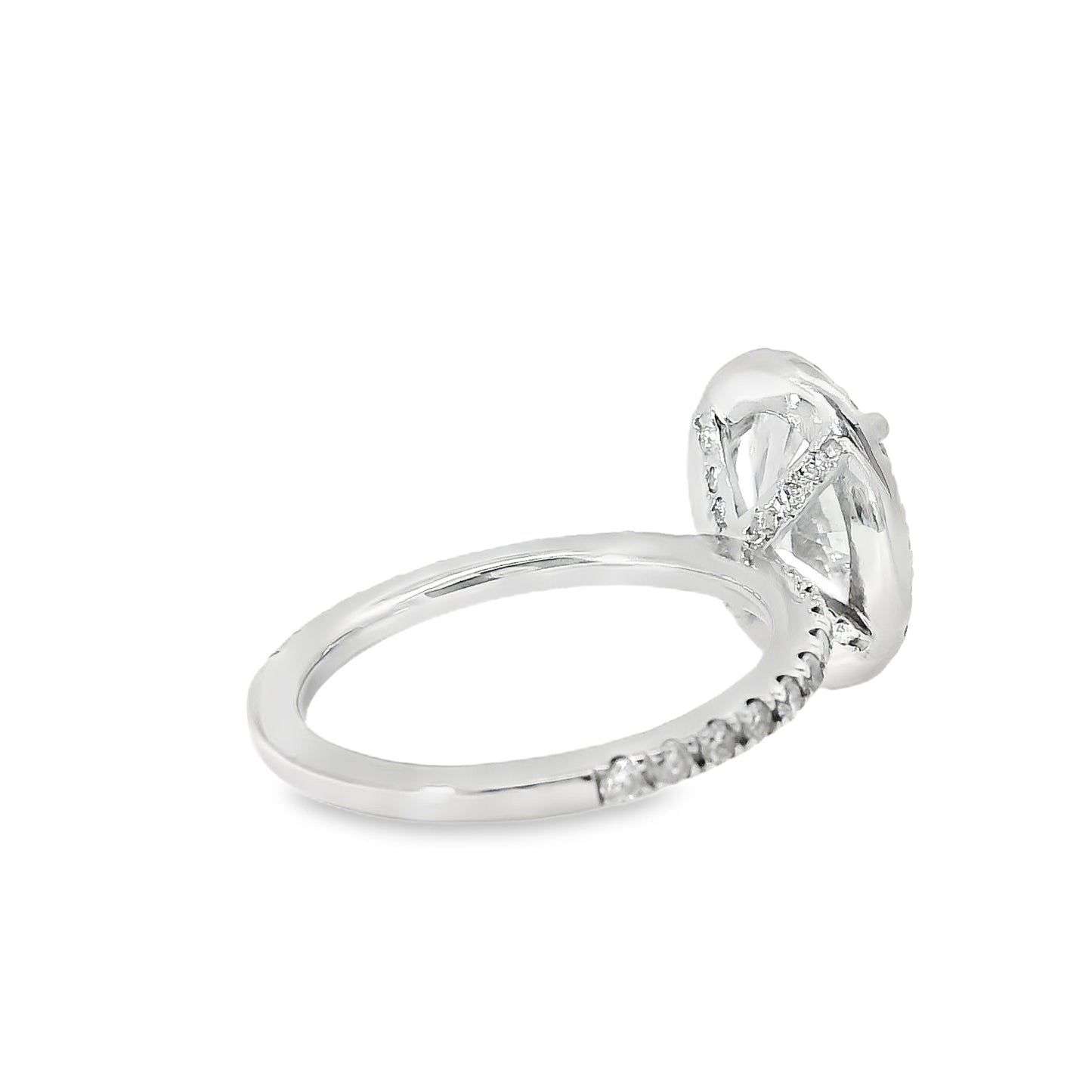 14k White Gold 1.50ct GIA Certified Round Brilliant Diamond Engagement Ring