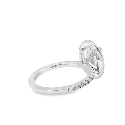 14k White Gold 1.50ct GIA Certified Round Brilliant Diamond Engagement Ring