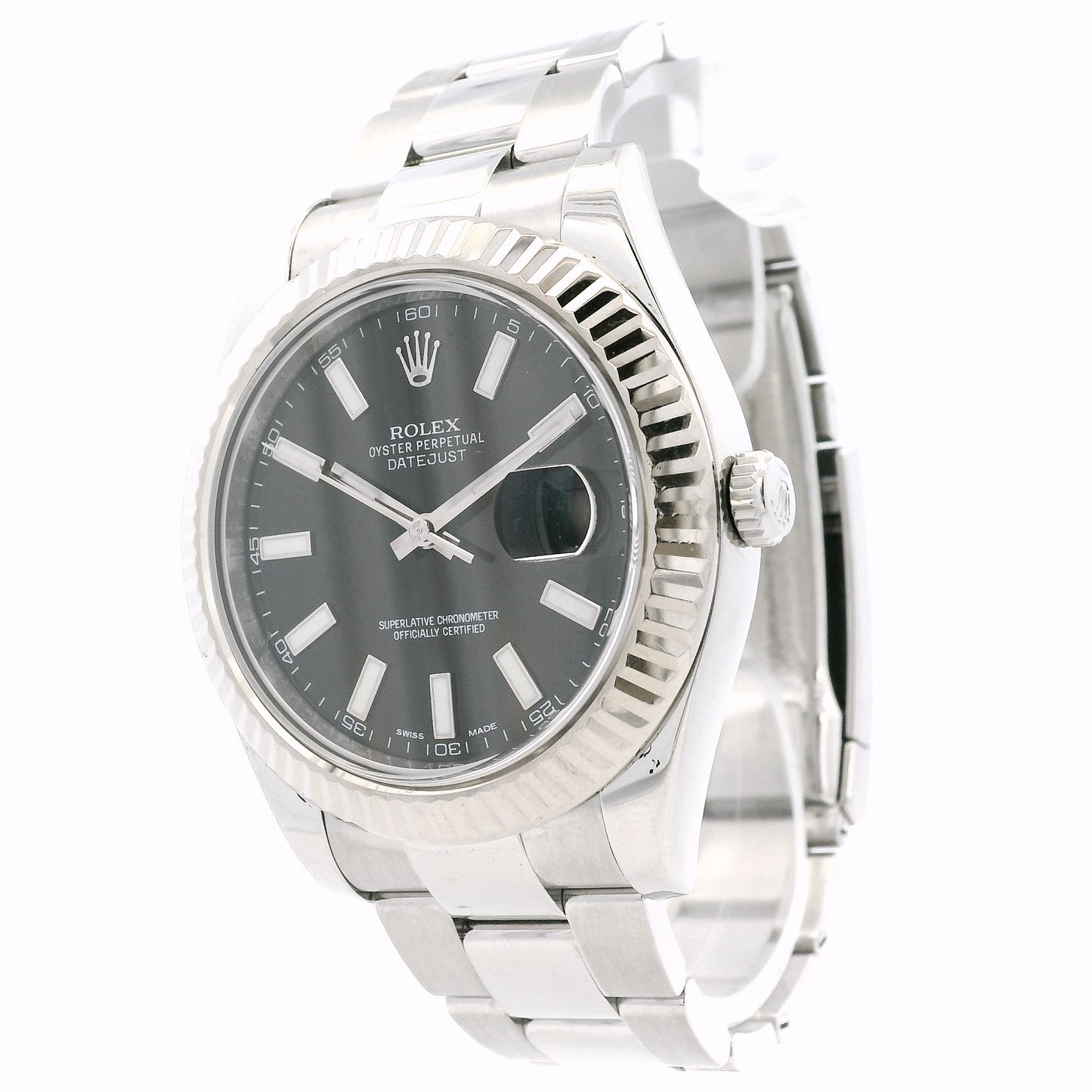 Rolex 116334 Datejust on Oyster Bracelet Watch