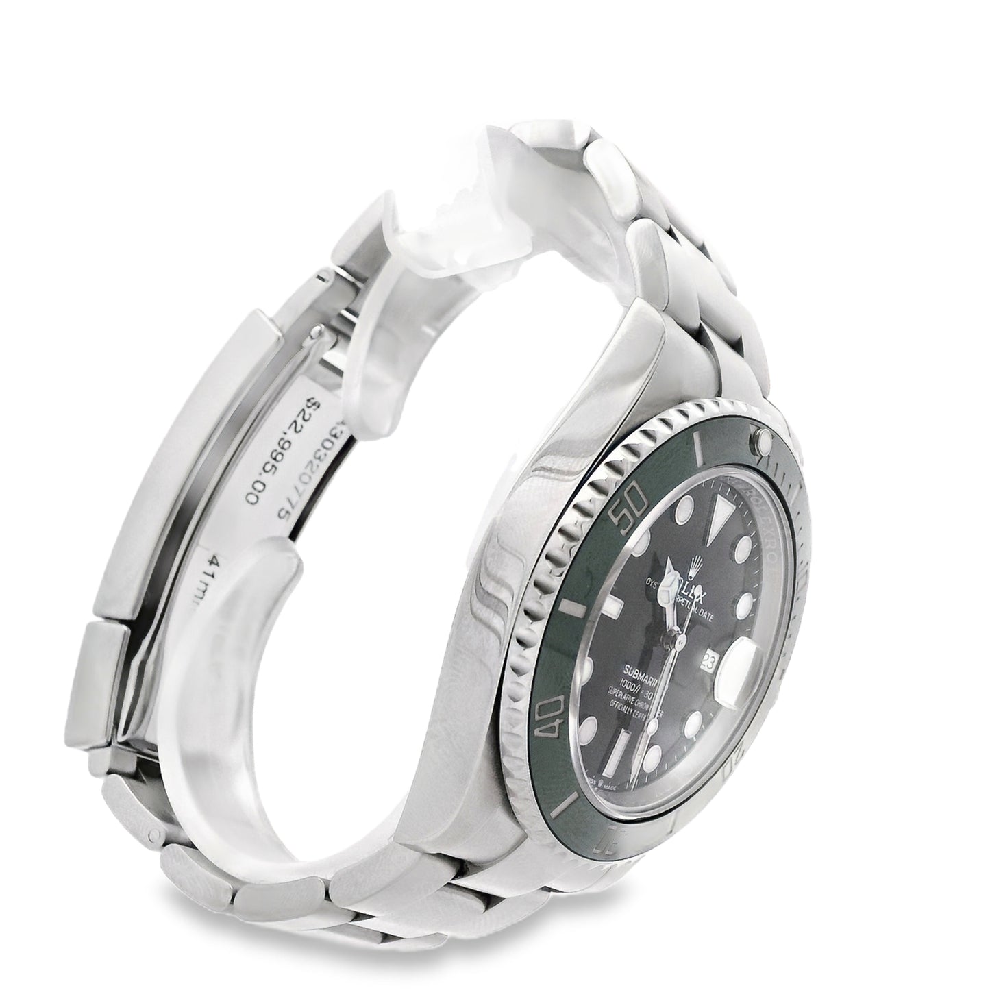 Rolex 126610LV "Starbucks" Submariner Green Bezel and Black Dial Watch