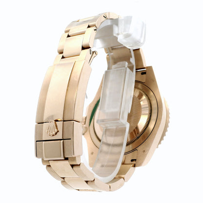 Rolex 126715CHNR "Root Beer" 18k Rose Gold on Oyster Bracelet Watch