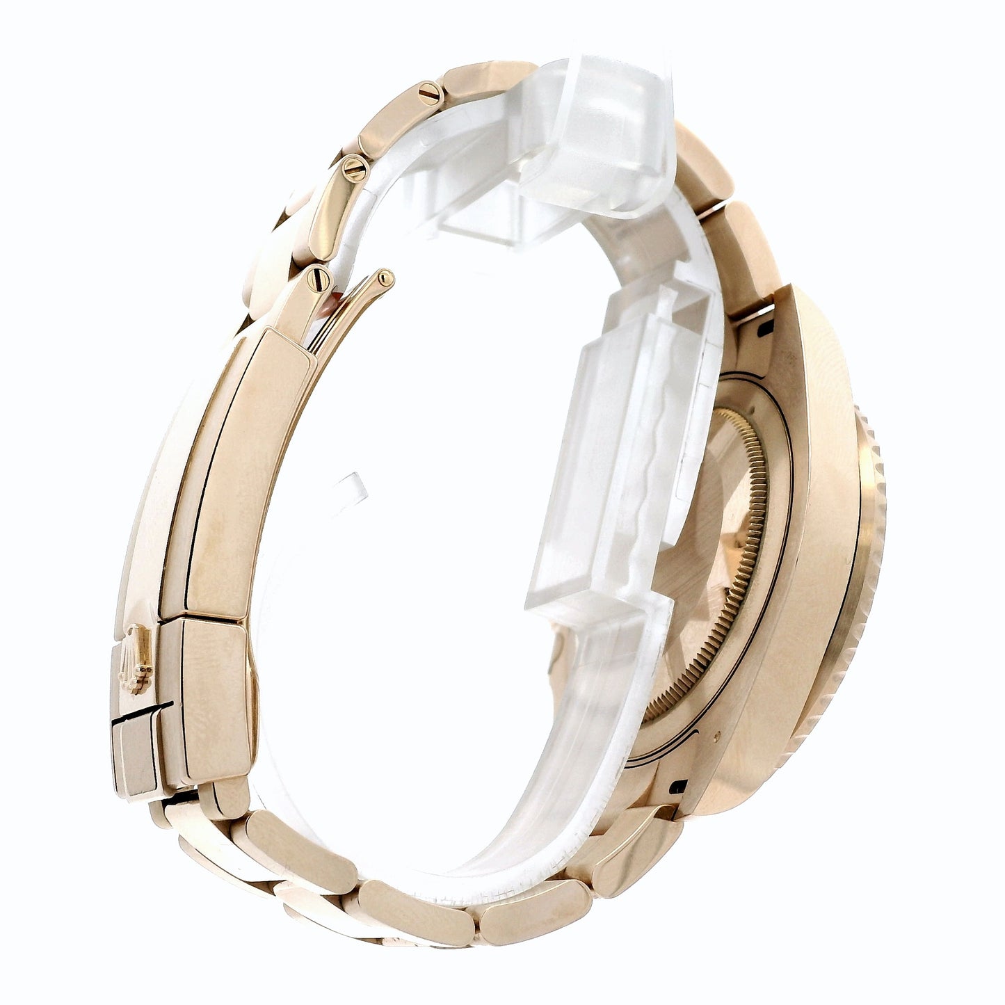 Rolex 126715CHNR "Root Beer" 18k Rose Gold on Oyster Bracelet Watch